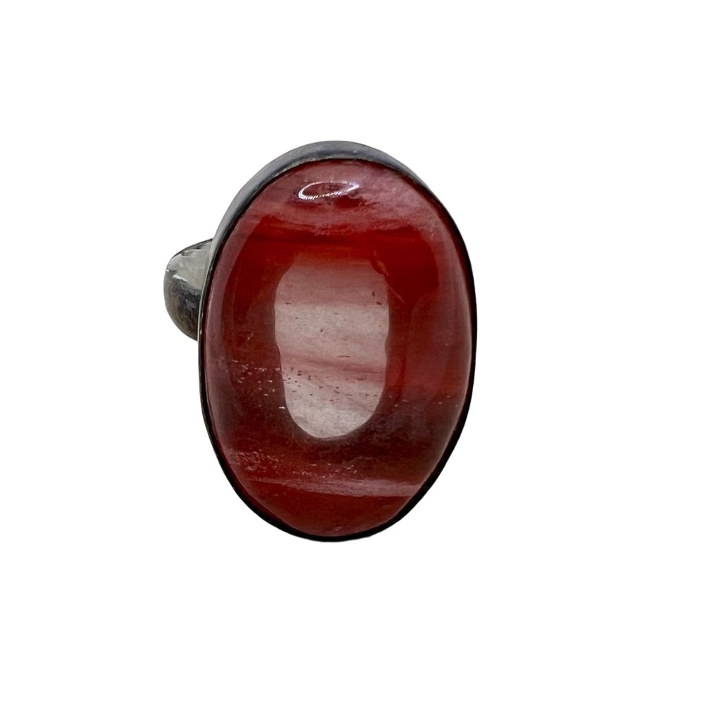 🍭6/$30 Oval Gem Chunky Cocktail Ring - Size 7